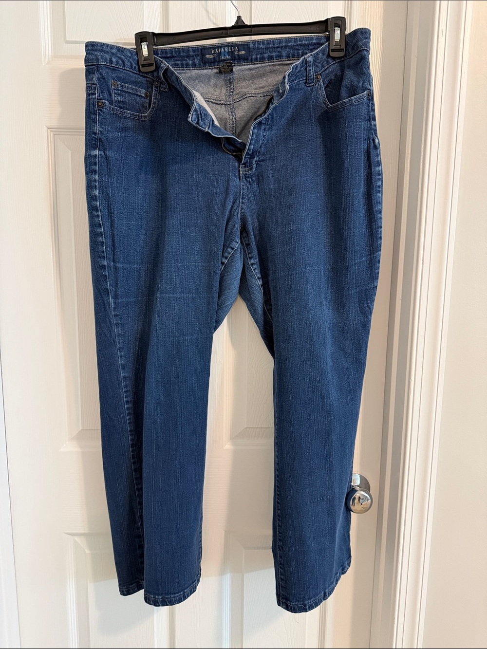 Rafaella Indigo Straight-Leg Jeans